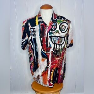 Jean Michel Basquiat Licensed Abract Wearable Art Shirt